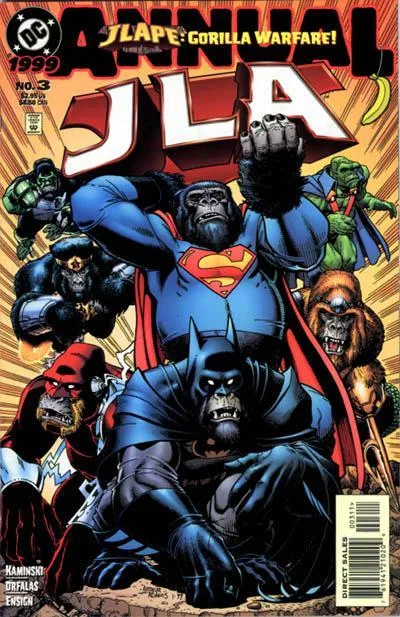 Cover of JLApe: Gorilla Warfare! [Part 1 of 8]