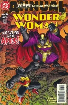 Cover of JLApe: Gorilla Warfare! [part 4 of 8]: Amazons and Apes!