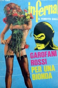 Garofani rossi per una bionda
