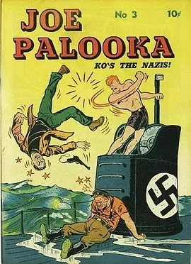 Cover of Joe Palooka KO's the Nazis