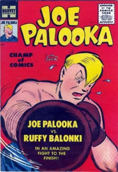 Cover of Joe Palooka vs Ruffy Balonki