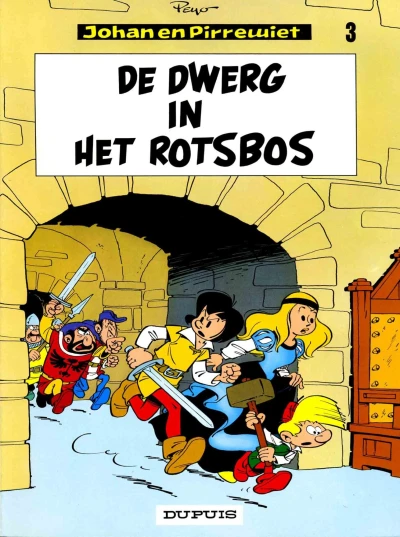 Cover of De dwerg in het rotsbos