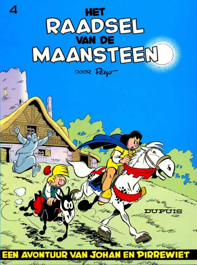 Cover of Het raadsel van de maansteen