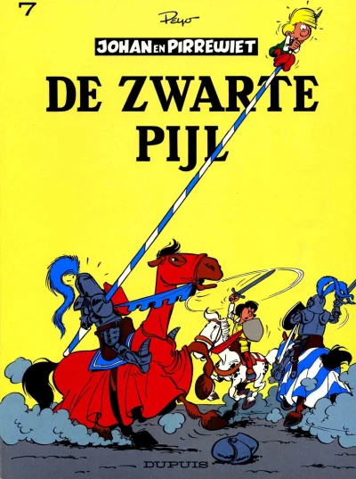 Cover of De zwarte pijl