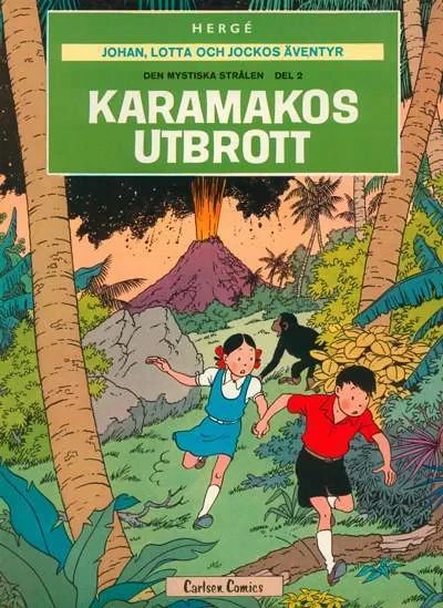 Cover of Karamakos utbrott (Den mystiska strlen del 2)