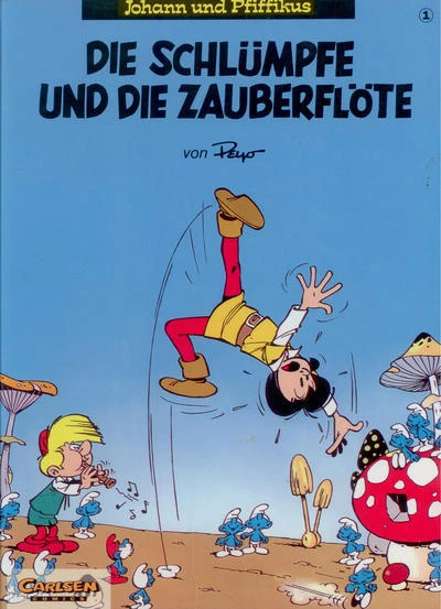 Cover of Die Schlümpfe und die Zauberflöte