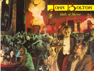 Cover of John Bolton: Halls of Horror