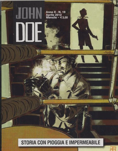 Cover of Storia con pioggia e impermeabile