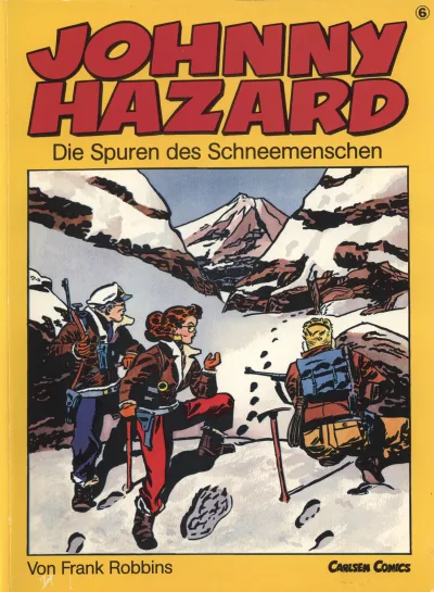Cover of Die Spuren des Schneemenschen