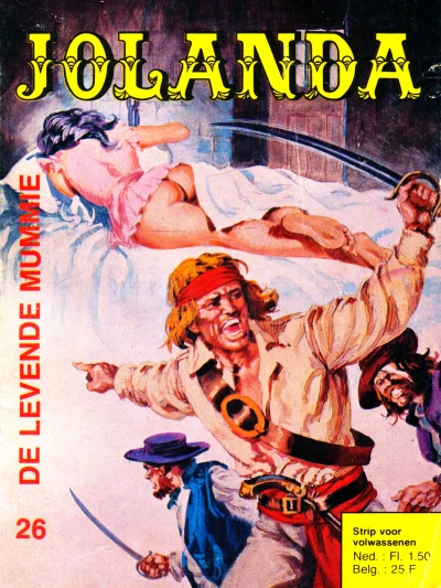 Cover of De levende mummie