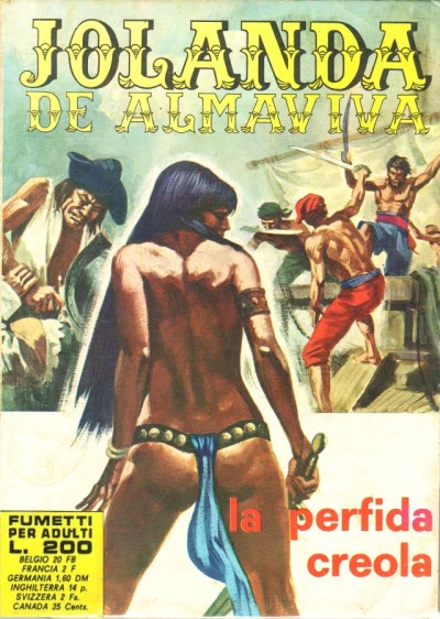 Cover of La perfida creola