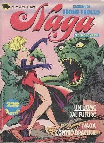 Cover of Un Uomo dal Futuro / Naga Contro Dracula