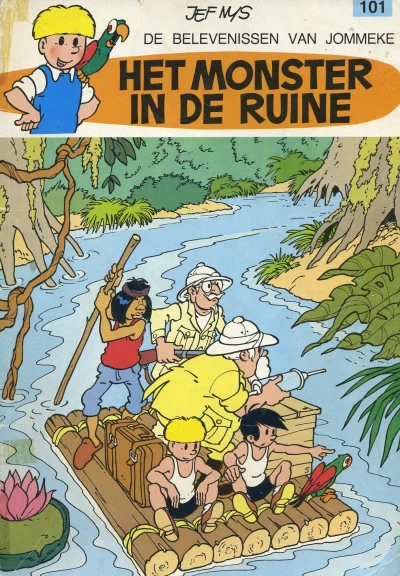 Cover of Het monster in de ruïne