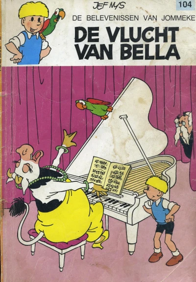Cover of De vlucht van Bella