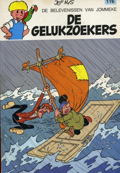Cover of De gelukzoekers