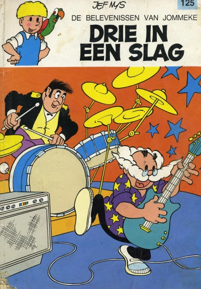 Cover of Drie in een slag