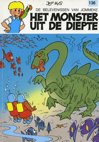 Cover of Het Monster Uit De Diepte