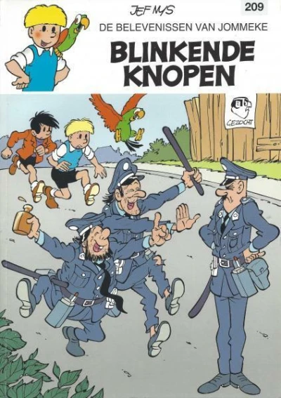 Cover of Blinkende Knopen