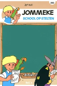 School op stelten