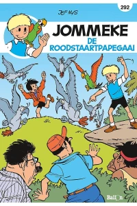 De roodstaartpapegaai