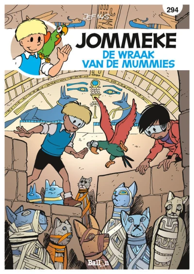 Cover of De wraak van de mummies