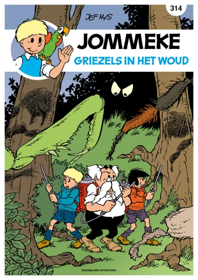 Cover of Griezels in het woud