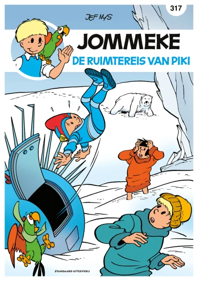 Cover of De ruimtereis van Piki