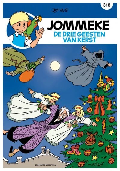 Cover of De drie geesten van Kerst
