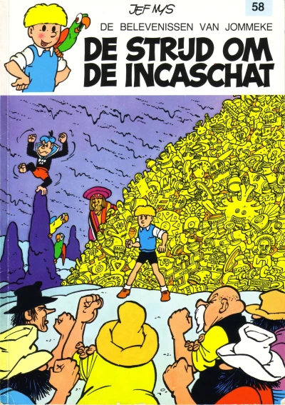 Cover of De strijd om de Incaschat