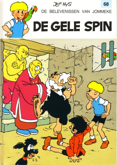Cover of De gele spin