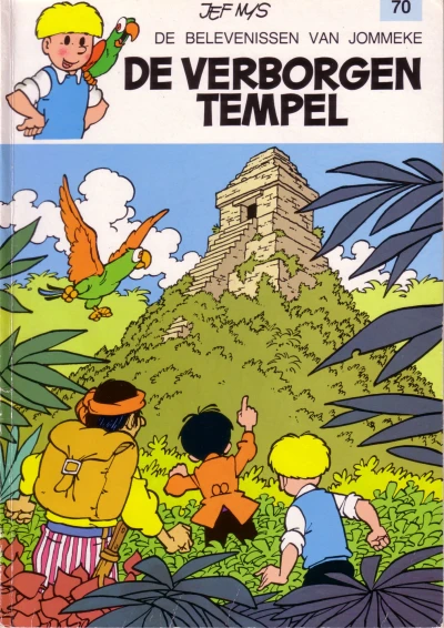 Cover of De verborgen tempel