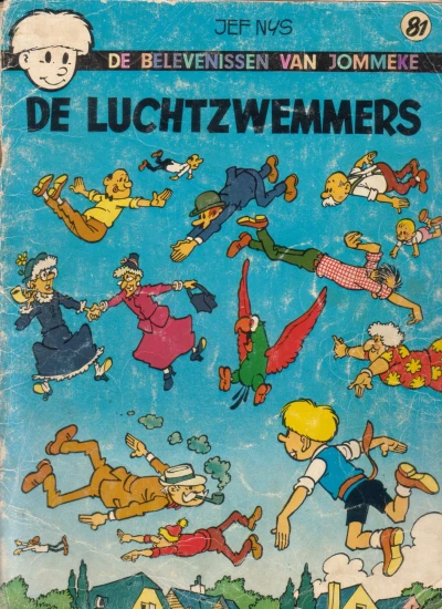 Cover of De luchtzwemmers