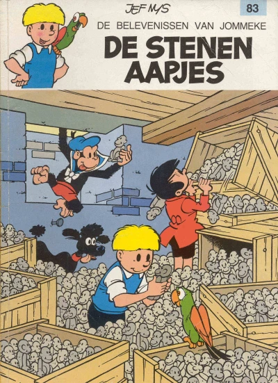 Cover of De stenen aapjes