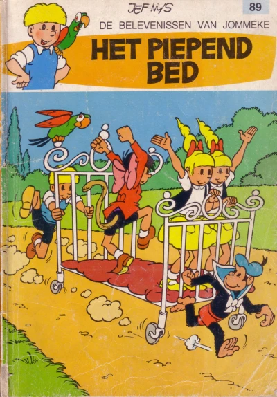 Cover of Het piepend bed