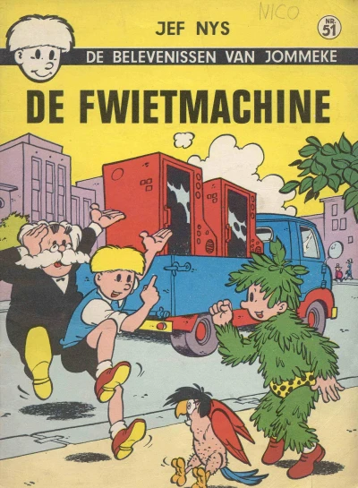 Cover of De fwietmachine