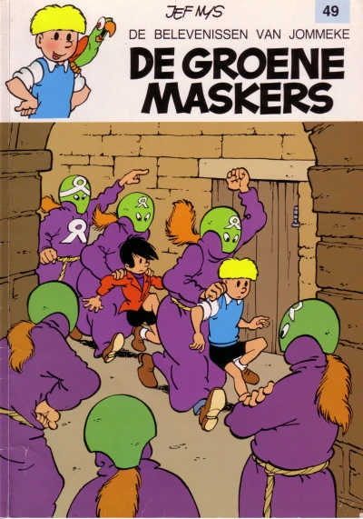 Cover of De groene maskers