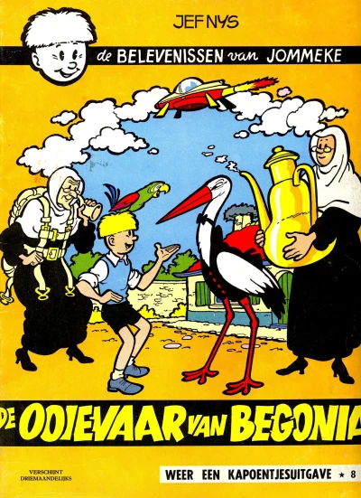 Cover of De ooievaar van Begonia