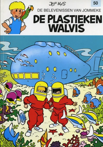 Cover of De plastieken walvis