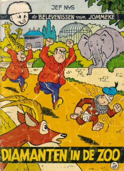 Cover of Diamanten in de zoo