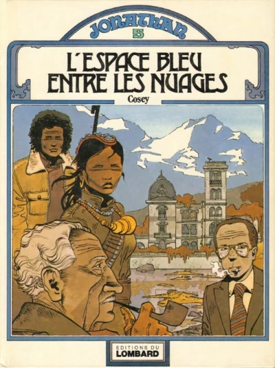 Cover of L'espace bleu entre les nuages