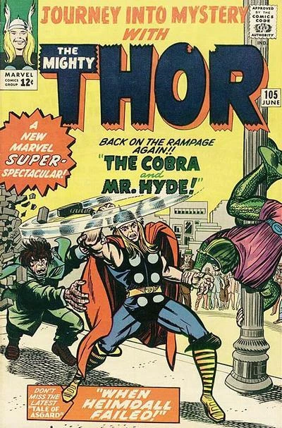Cover of The Cobra And Mr. Hyde!