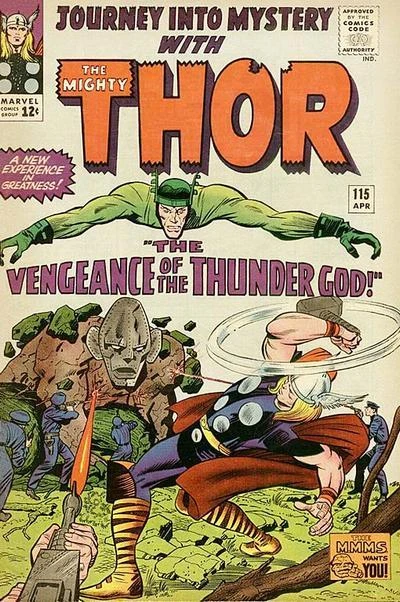 Cover of The Vengeance Of The Thunder God
