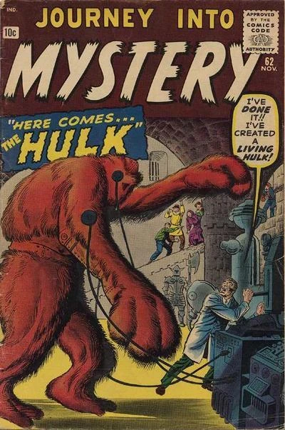 Cover of The Coming Of The Hulk!