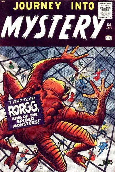 Cover of I Dared To Battle ... Rorgg King Of The Spider Men!!