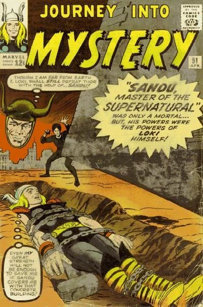 Cover of Sandu, Master Of The Supernatural