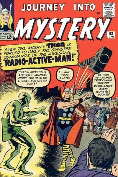 Cover of The Mysterious Radio-Active Man!
