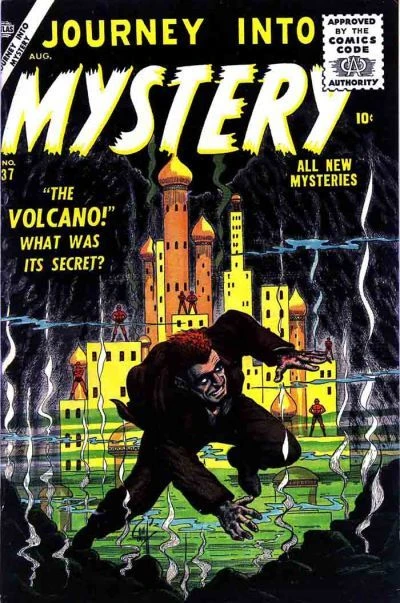Cover of The Deep Freeze; Volcano!; Inside The Whirlpool; The Voice in the Night; The Old Shop (The Remedy Oil); The Sea Serpent!; The First Man