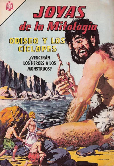 Cover of Odiseo y los ciclopes