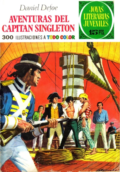 Cover of Aventuras del Capitán Singleton