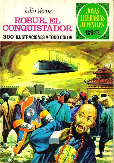 Cover of Robur el conquistador